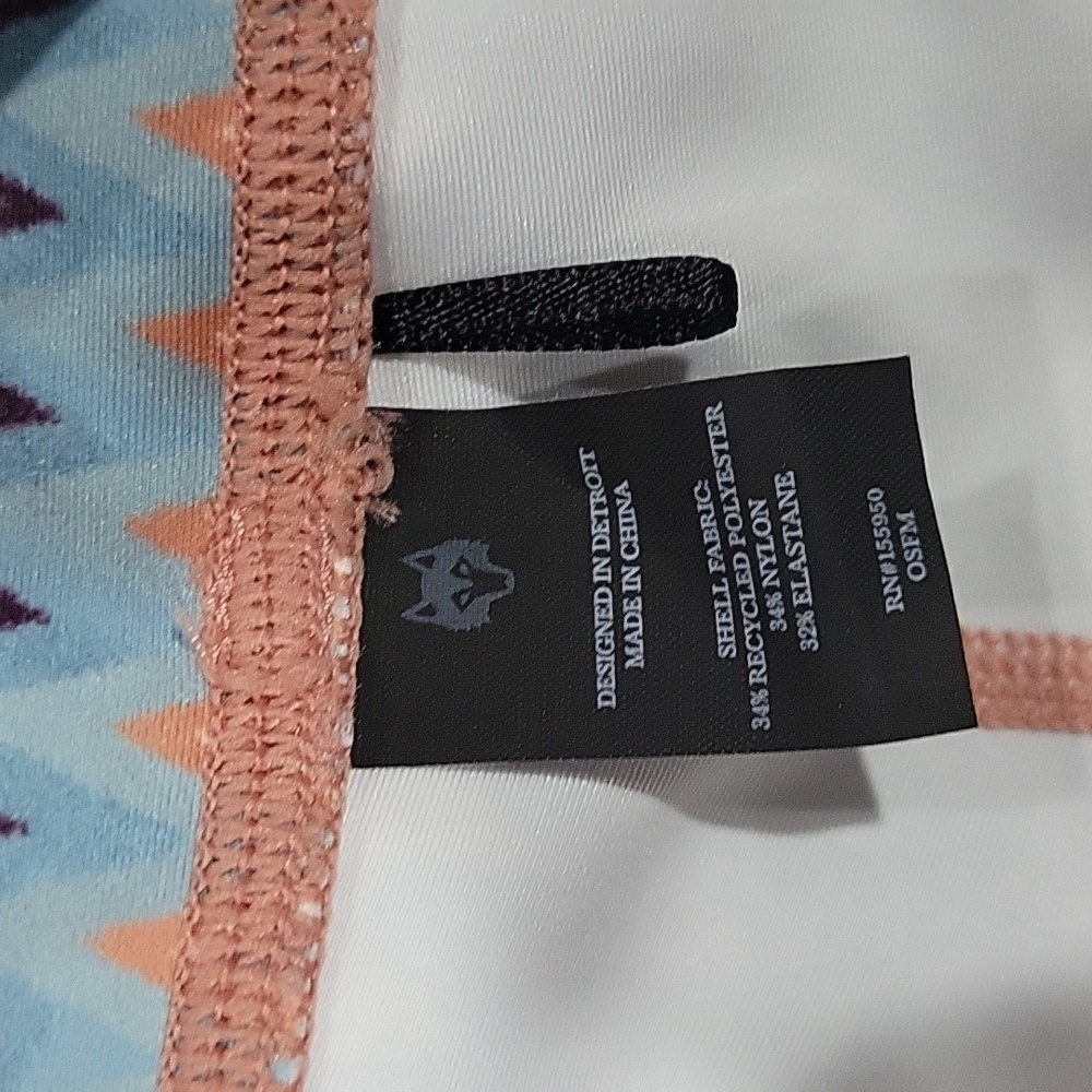 Greyson Womens Leggings Luna Canyon Peaks Print XL Multicolor | Athleisure - Picture 3 of 7